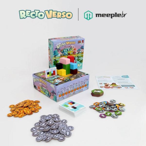 Imagem de Recto Verso - Jogo de Tabuleiro - Meeple Br