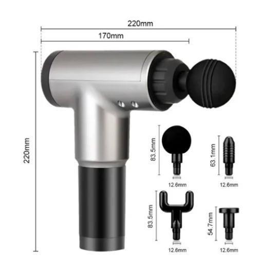 Imagem de Recuperação Muscular Avançada: Pistola Massageadora Elétrica
