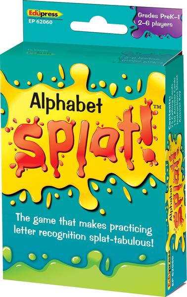 Imagem de Recursos criados pelo professor de jogos Alphabet Splat com 225 cartas