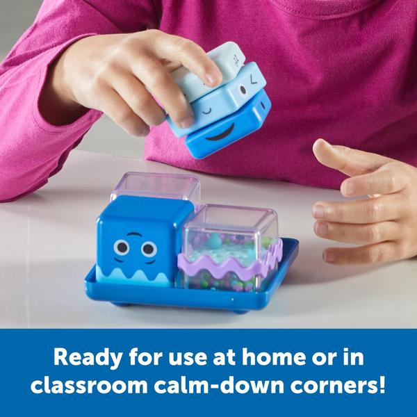 Imagem de Recursos de aprendizagem do Sensory Fidget Set Cool Down Cubes Kids 4+