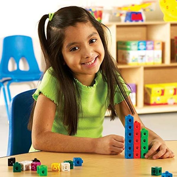 Imagem de Recursos de aprendizagem Snap Cubes, Classroom Snap Cube Set, Ma