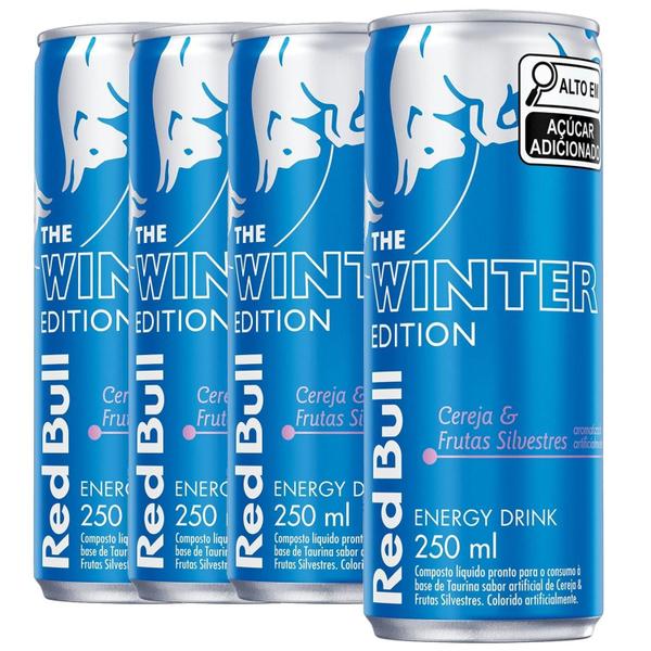 Imagem de Red Bull Cereja E Frutas Silvestres Winter Edition 250Ml 4X