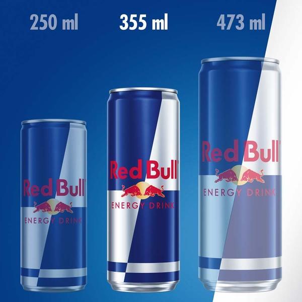 Red Bull Energético Energy Drink 355ml 4 latas - Bebida Energética