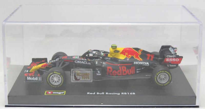 Imagem de Red Bull Racing Honda RB16B - Sergio Pérez 11 - Acrílico - Formula 1 2021 - 1/43 - Bburago