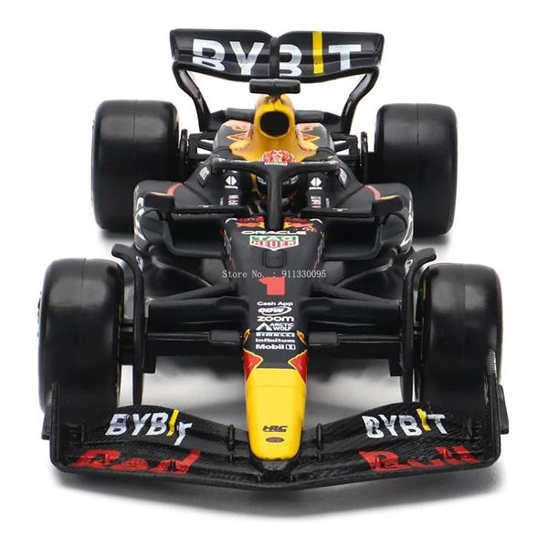 Imagem de Red Bull Racing RB19 2023 F1 Modelo Carro Bburago 143 Verstappen Perez Brinquedo De Corrida Em Liga