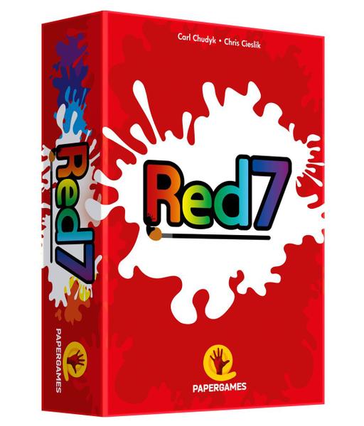 Imagem de Red7 Jogo de Cartas Original PaperGames Em Português BR