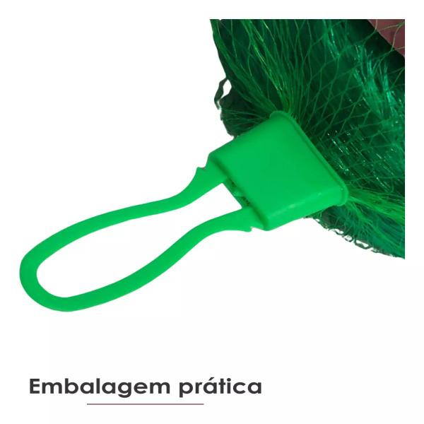 Imagem de Rede Anti-pássaros Tela Proteção Viveiro Plantação Verde