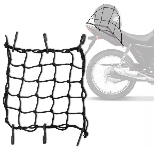 Rede Aranha Elástico para Bagageiro Médio 35x35 - Piraval - CDC Imagem de Rede Aranha Elástico para Bagageiro Médio 35x35 - Piraval