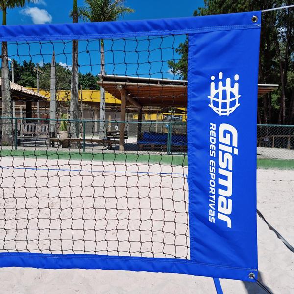 Imagem de Rede Beach Tennis Oficial Pro ul 8,20m x 1,00m - Gismar