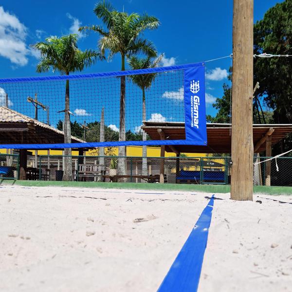 Imagem de Rede Beach Tennis Oficial Pro ul 8,20m x 1,00m - Gismar