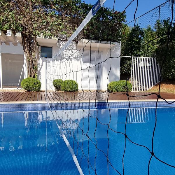 Imagem de Rede De Biribol Vôlei De Piscina 4 Faixas 3 Metros