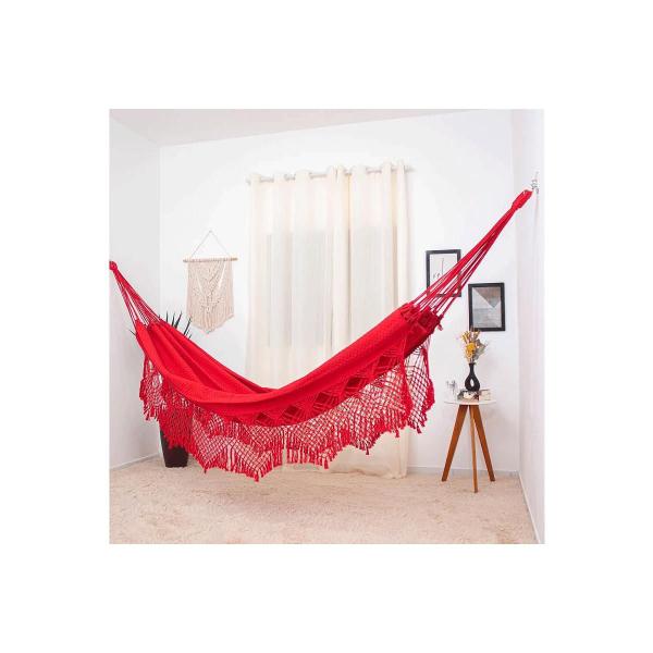Rede de Dormir Casal Ostra Vermelha - Redesdedormir.com Imagem de Rede de Dormir Casal Ostra Vermelha