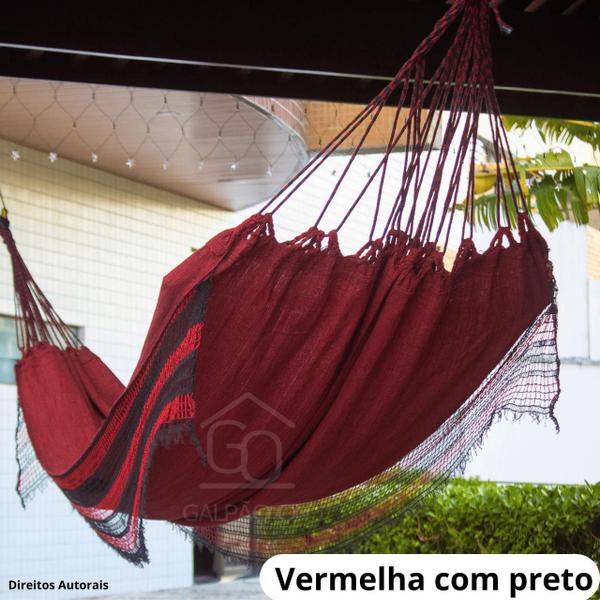 Imagem de Rede De Dormir Descanso Casal Jeans Life Varias Cores Casal e Solteiro