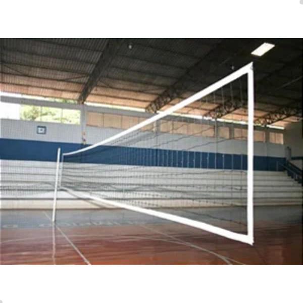 Imagem de Rede De Volei 9,5Mts 4 Lonas Fio 2Mm Seda Sports Mania