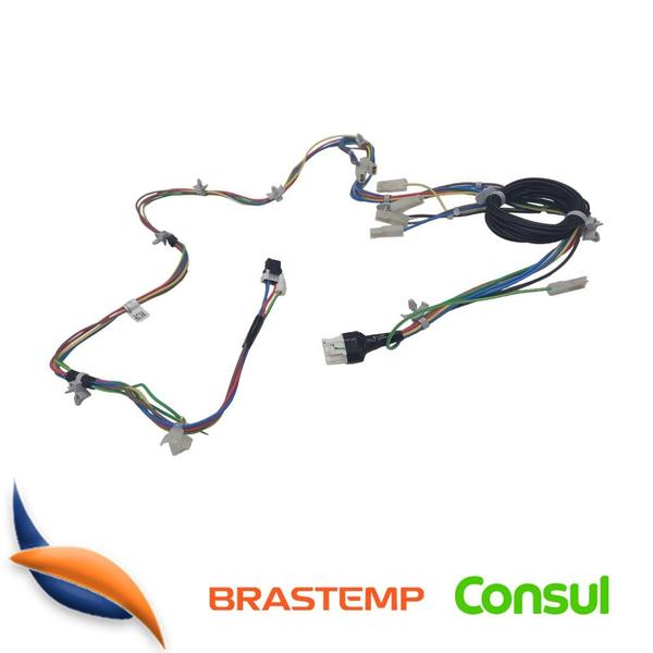 Rede Elétrica Inferior Lavadora Brastemp Bwk12 W11193666 Imagem de Rede Elétrica Inferior Lavadora Brastemp Bwk12 W11193666