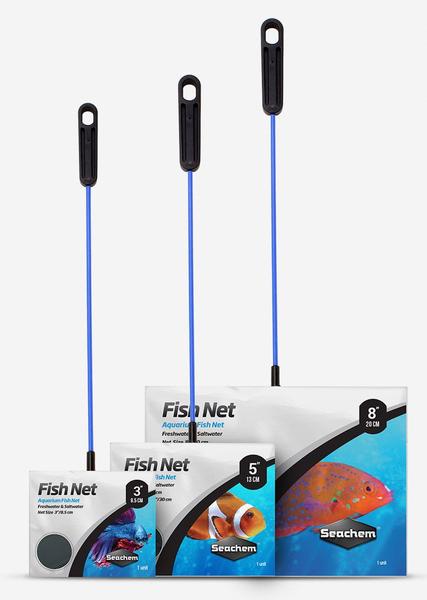 Imagem de Rede fish net 10 polegadas (25cm) malha fina - seachem