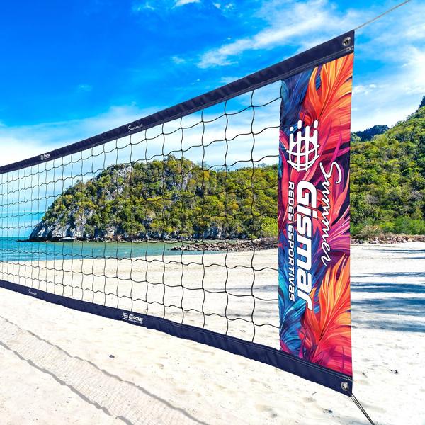 Imagem de Rede Futevôlei Oficial Summer 9,50m x 1,00m - PVC - 2mm