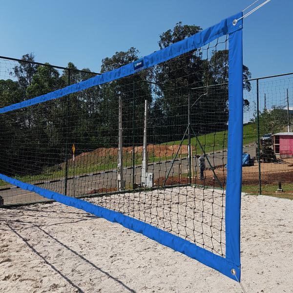 Imagem de Rede Multisport Beach Tennis, Futevôlei, Vôlei de Praia Azul