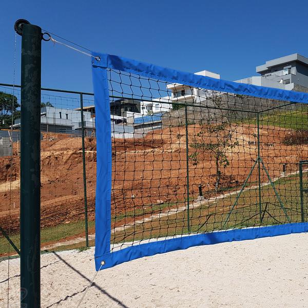 Imagem de Rede Multisport Beach Tennis, Futevôlei, Vôlei de Praia Azul