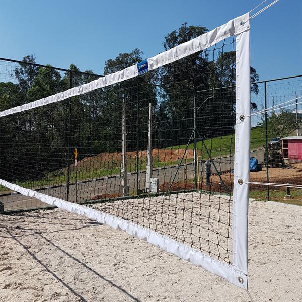 Imagem de Rede Multisport Beach Tennis, Futevôlei, Vôlei de Praia Branca