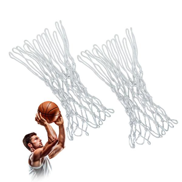 Imagem de Rede Oficial De Basquete Para Cesta Profissional 4mm - Par