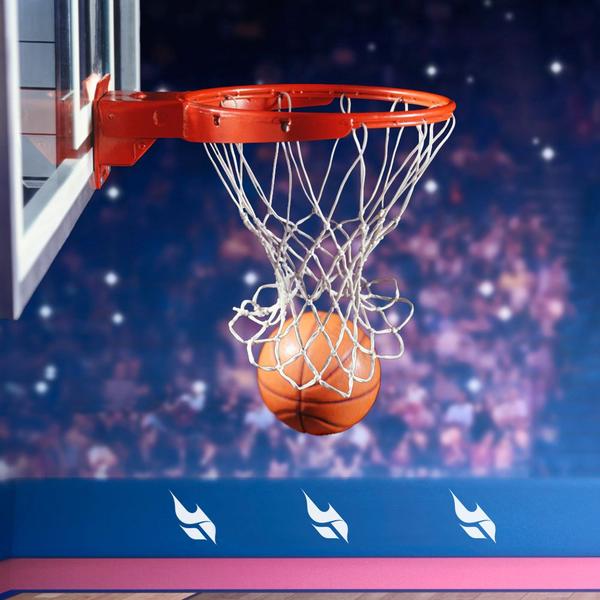 Imagem de Rede Oficial De Basquete Para Cesta Profissional 4mm - Par