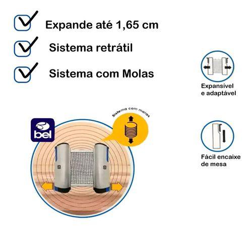 Imagem de Rede Retrátil Para Tênis De Mesa / Ping Pong Com Até 1,60 M