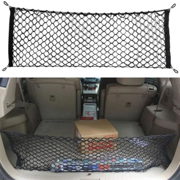 Imagem de Rede Tela Organizadora Caçamba Pickup 1m X 1,5m Ranger Toro Hilux S10