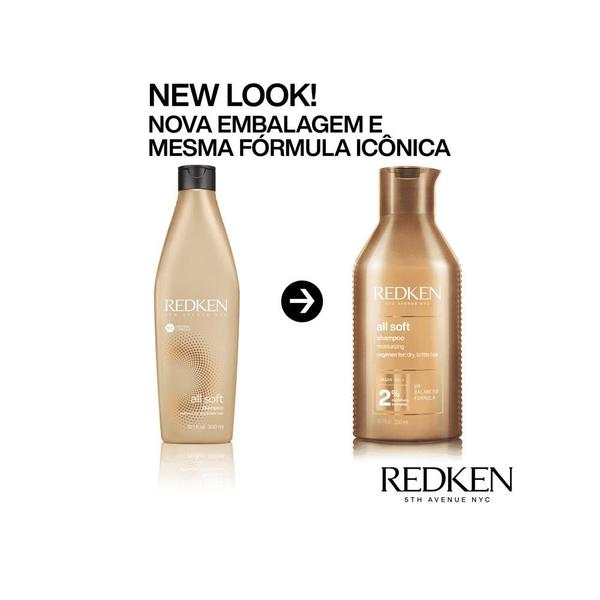 Imagem de Redken All Soft Shampoo 300ml