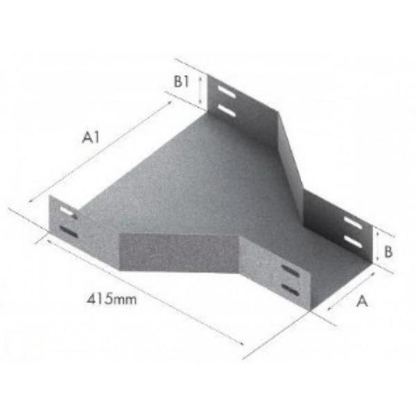 Imagem de Reducao eletrocalha concentrica 150x100mm para 100x100mm