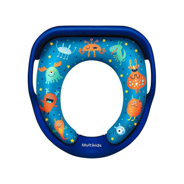 Imagem de Redutor de Assento com Alça e Costas Poop-A-Doop +18m Azul Fisher Price