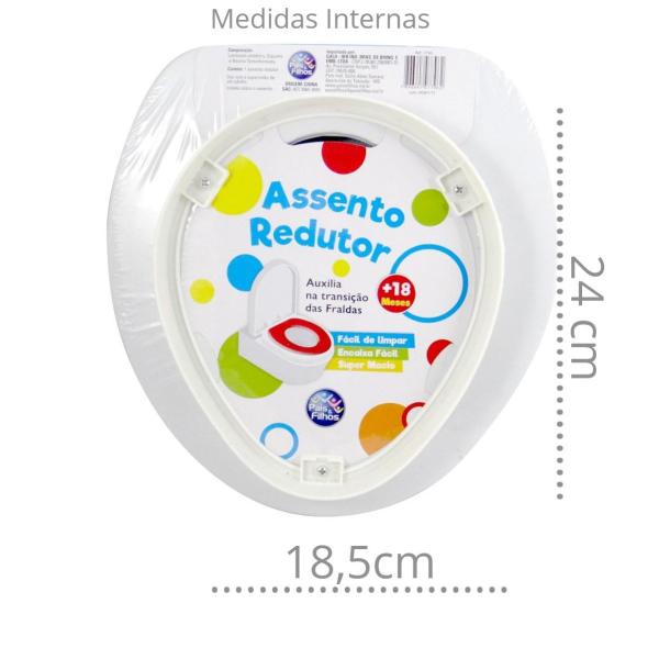 Imagem de Redutor de assento para vaso infantil acolchoado