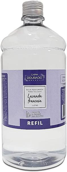 Refil 1 Litro Agua Perfumada Capim Dourado Para Roupas Tecidos - Lavanderia - Capim Dourado Aromas Imagem de Refil 1 Litro Agua Perfumada Capim Dourado Para Roupas Tecidos - Lavanderia