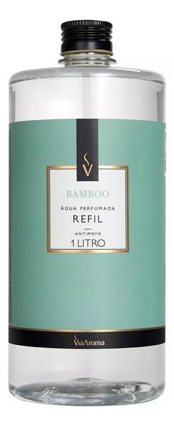 Imagem de Refil 1litro Agua Perfumada Via Aroma Tecidos Roupas Lençóis Ambiente Escolha O Aroma