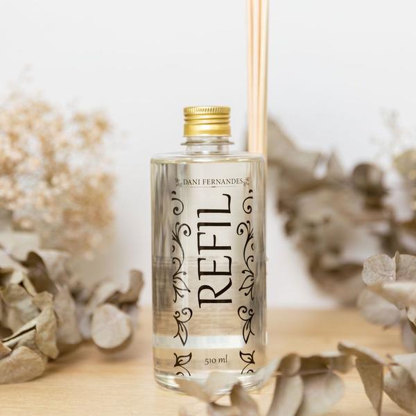 Refil 510 ml Difusor Aroma Tênue Óleo - Dani Fernandes Imagem de Refil 510 ml Difusor Aroma Tênue Óleo