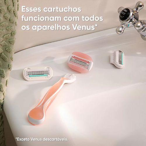 Imagem de Refil Aparelho De Depilação Gillette Vênus Spa 3 Unidades com 2 Refil cada