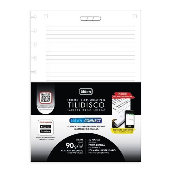 Imagem de Refil Caderno De Disco Tilibra Tilidisco 50Fls