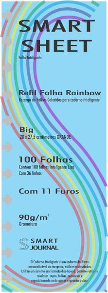 Imagem de Refil Caderno Discos Inteligente 90g Rainbow 100 Folhas G