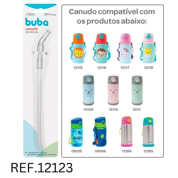 Imagem de Refil Canudo Em Silicone Bebe Conserta Repara Garrafas Copos