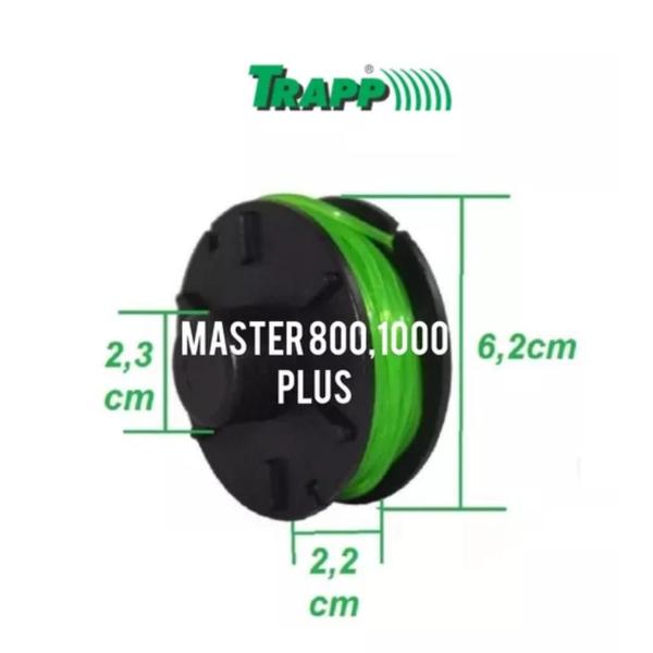 Imagem de Refil Carretel Trapp Modelos Plus(8mts X1,8mm Diametro)- Ml