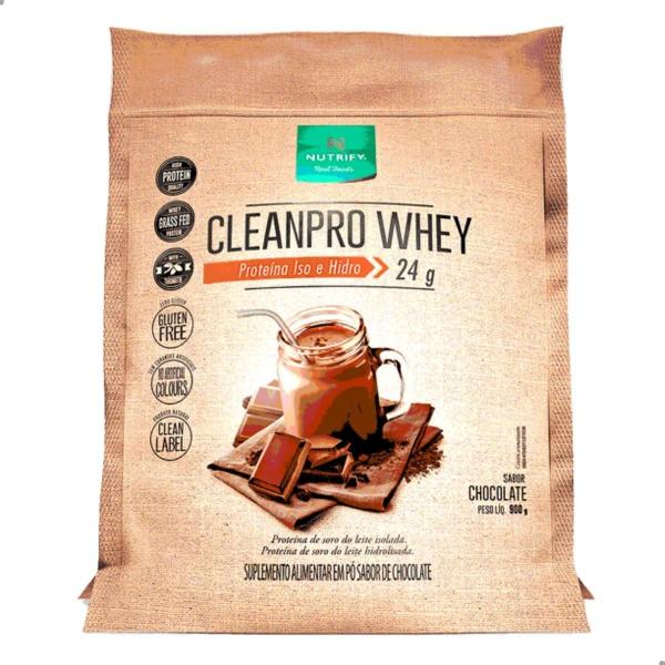 Imagem de Refil Clean Pro Whey ISO e Hidro 900g Nutrify