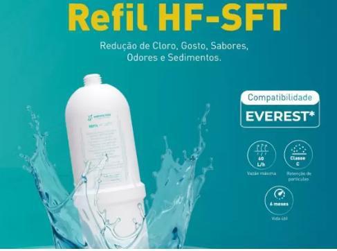 Imagem de Refil Compatível  HF-SFT Para Purificadores De Água  Soft Everest