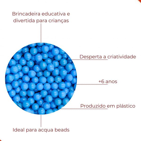 Imagem de Refil contas mágicas 4.5mm em plastico com 250 gramas