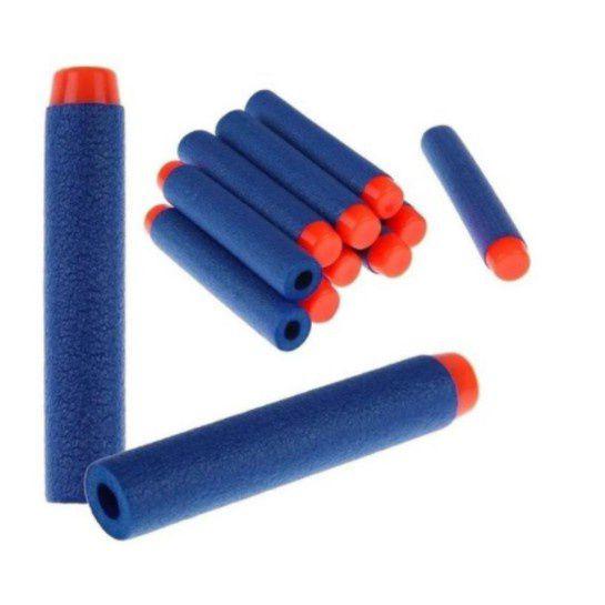 Refil Dardos De Espuma Para Brinquedos Nerfs Kit com 12 Dardos - Dart Z Imagem de Refil Dardos De Espuma Para Brinquedos Nerfs Kit com 12 Dardos