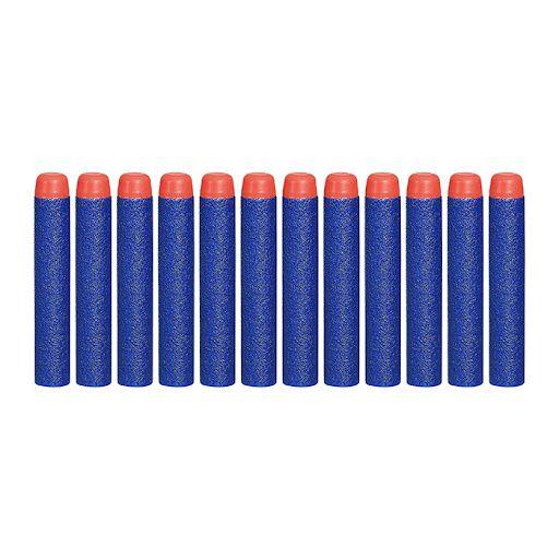 Refil Dardos De Espuma Para Brinquedos Nerfs Kit com 12 Dardos - Dart Z Imagem de Refil Dardos De Espuma Para Brinquedos Nerfs Kit com 12 Dardos