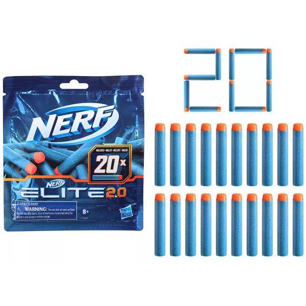 Imagem de Refil de Dardos NERF Elite 2.0 com 20 Hasbro F0040