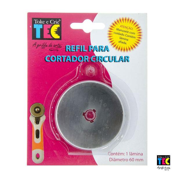 Imagem de Refil de Lâminas Toke e Crie - Para Cortador Circular Contínuo de 60 mm 5505 DI077