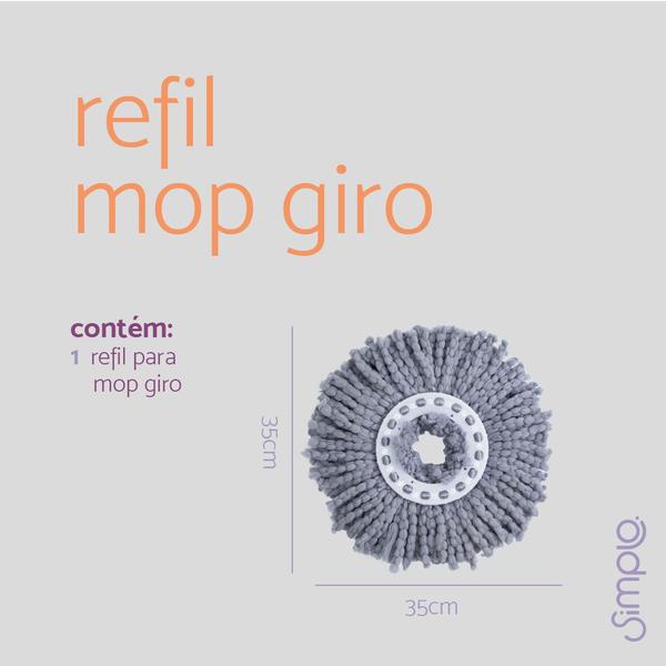 Imagem de Refil de Microfibra Para Mop Giro Fit - Simplo