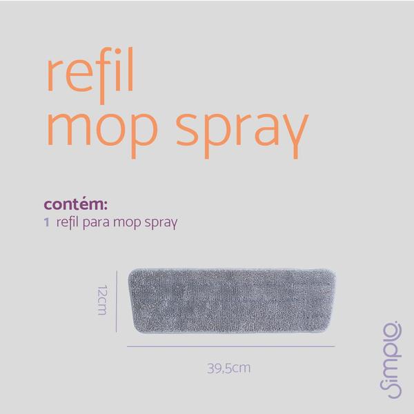 Imagem de Refil de Microfibra Para Mop Spray - Simplo