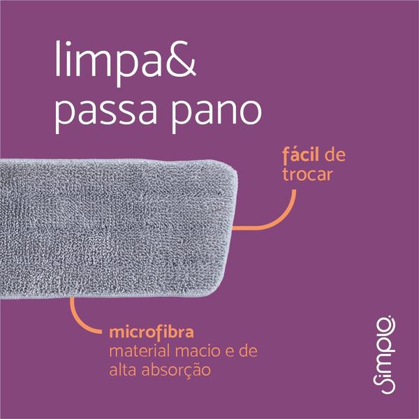 Imagem de Refil de Microfibra Para Mop Spray - Simplo